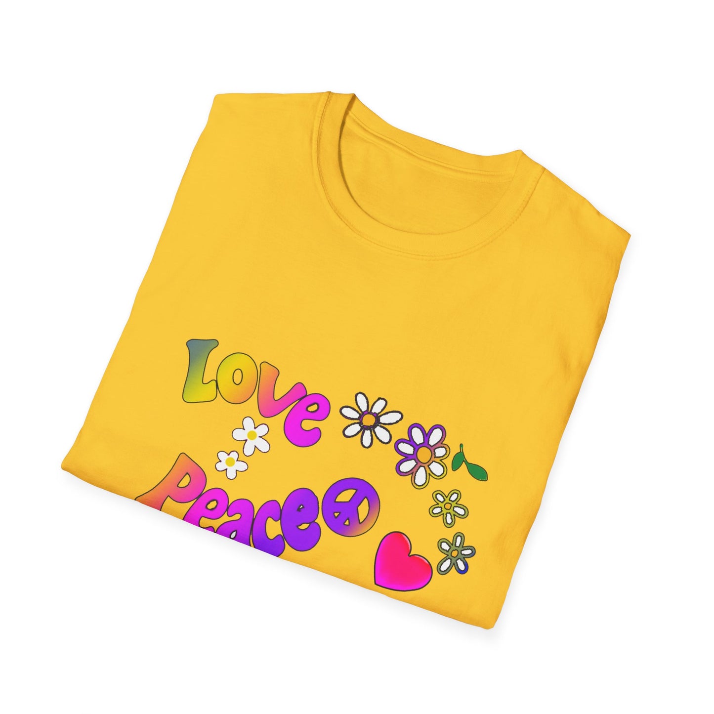 Love and Peace Unisex Softstyle T-Shirt