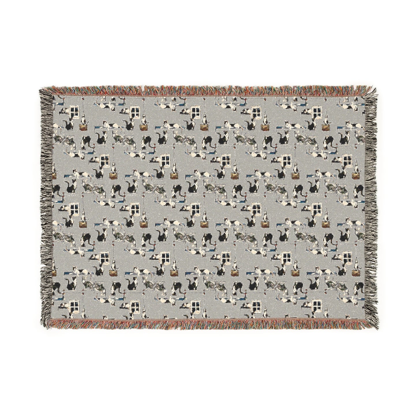 Katz Kaperz Collage Woven Blanket