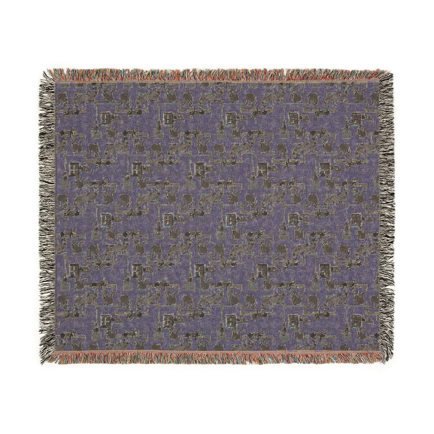 Katz Kaperz Collage Woven Blanket