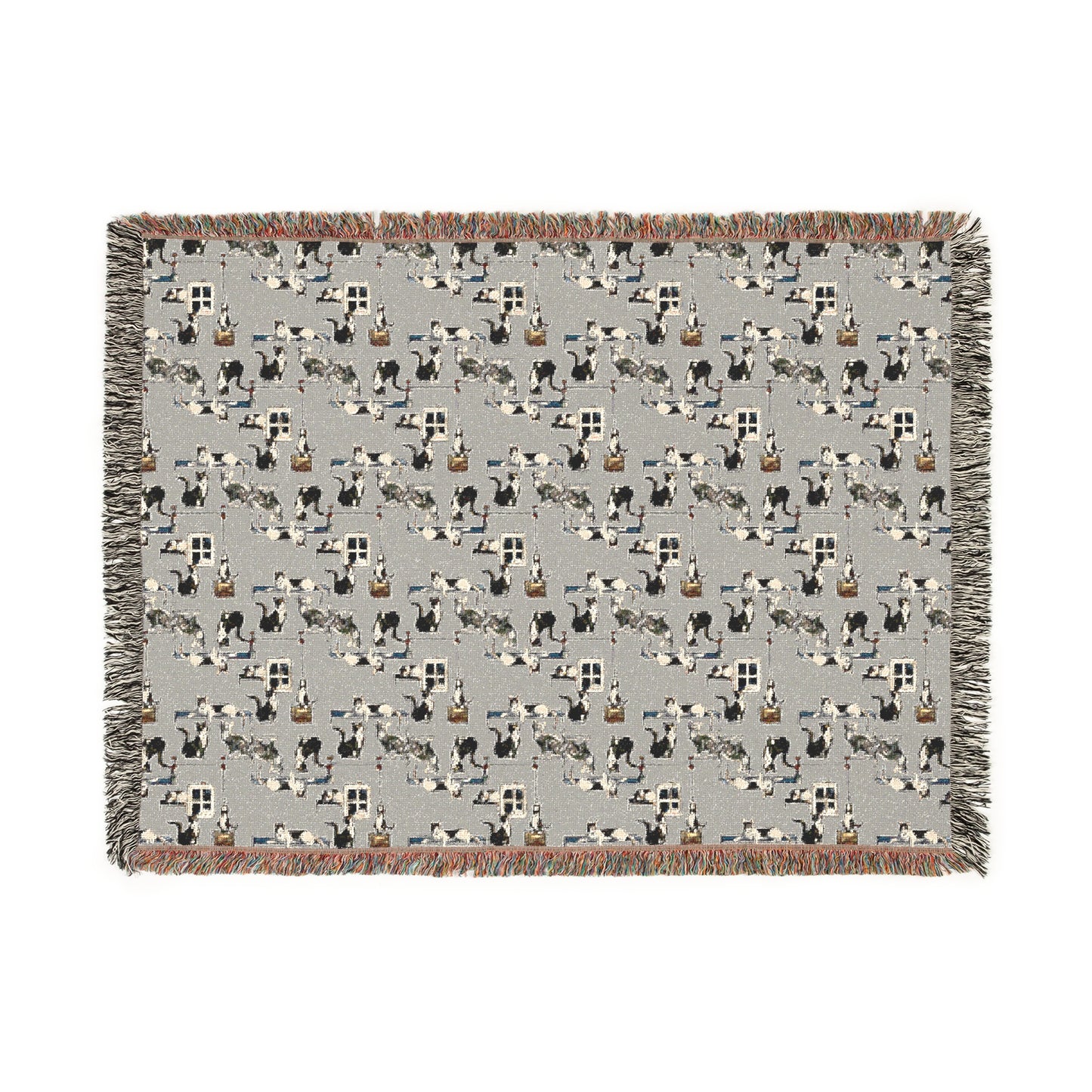 Katz Kaperz Collage Woven Blanket