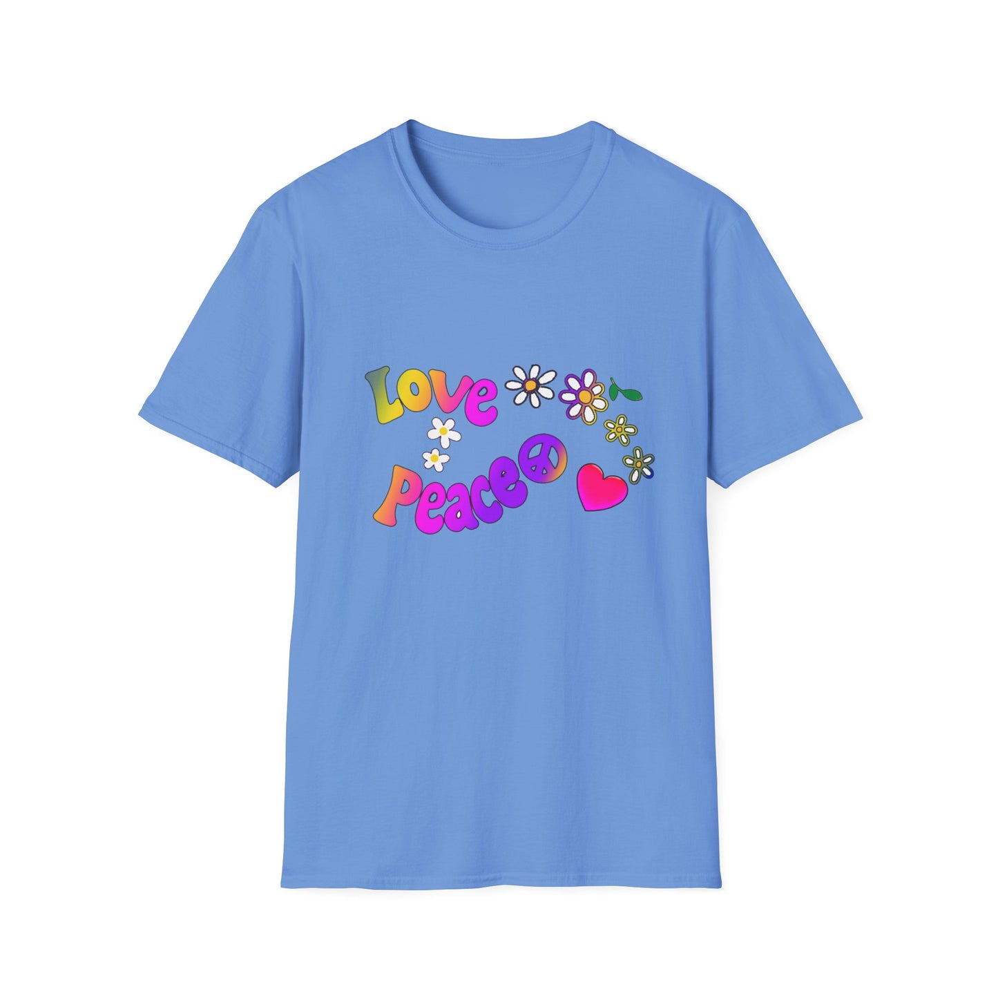 Love and Peace Unisex Softstyle T-Shirt
