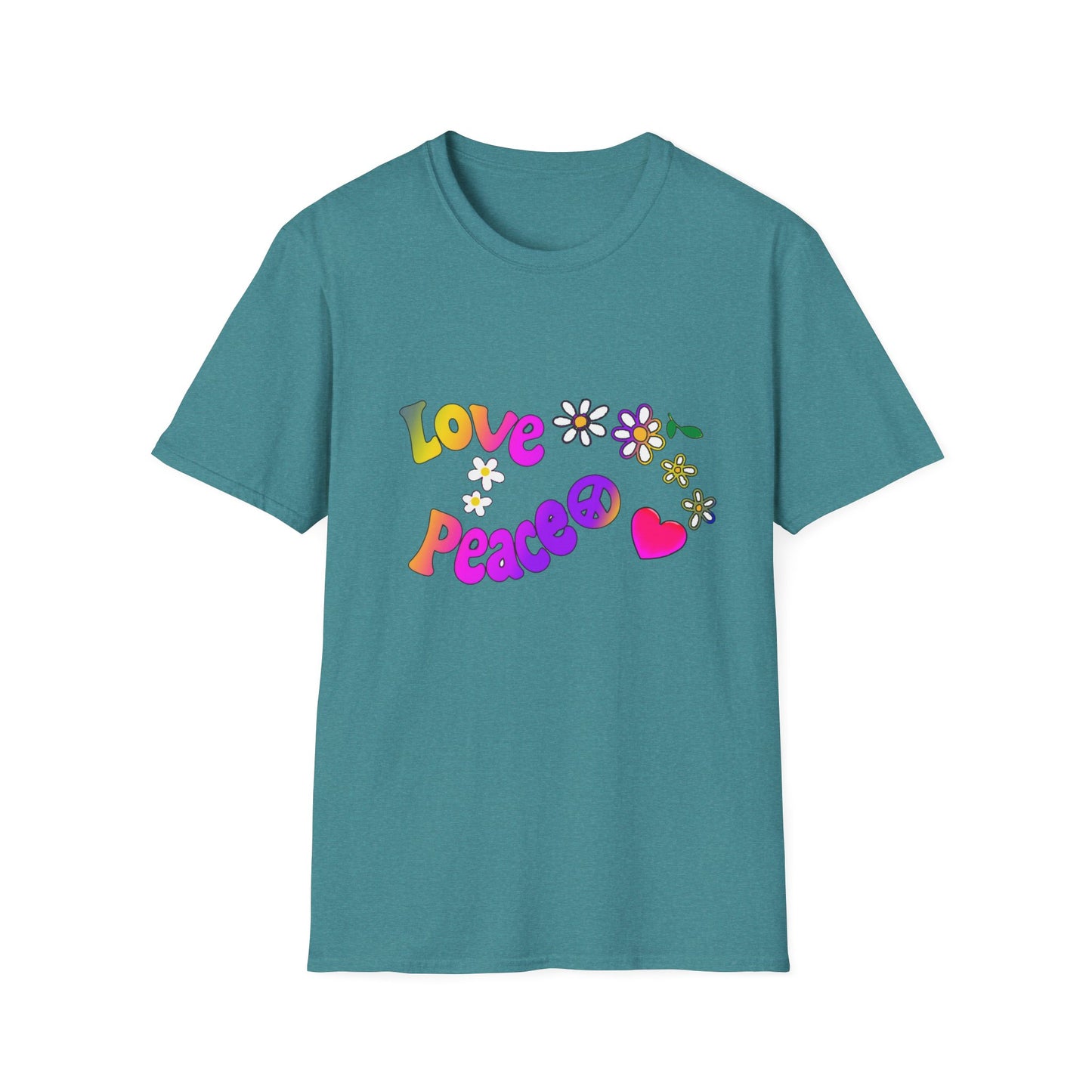 Love and Peace Unisex Softstyle T-Shirt