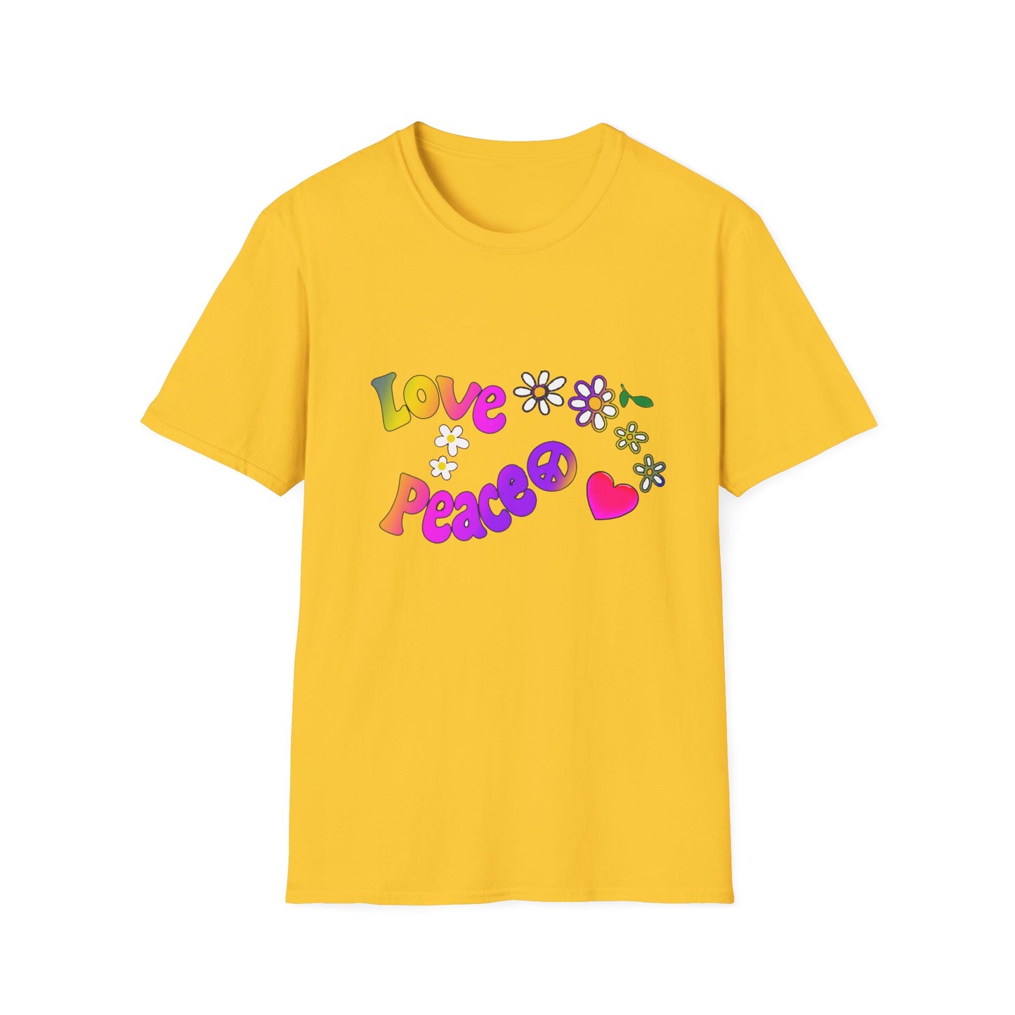 Love and Peace Unisex Softstyle T-Shirt
