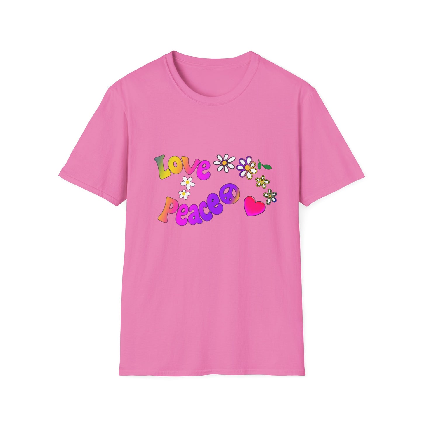 Love and Peace Unisex Softstyle T-Shirt