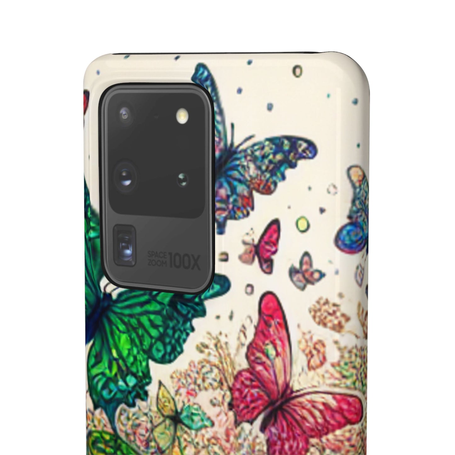 Colorful Butterfly Snap Cases, Over 50 types of Phone Covers, Floral Design, Spring Decor, Eco-Friendly Gift
