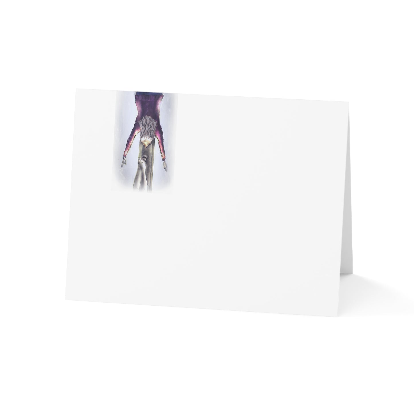I Surrender - white - Spiritual Greeting Cards – Inspirational Cards for All Occasions, Encouragement, Love, Thank You, Sympathy, 1-50 Packs