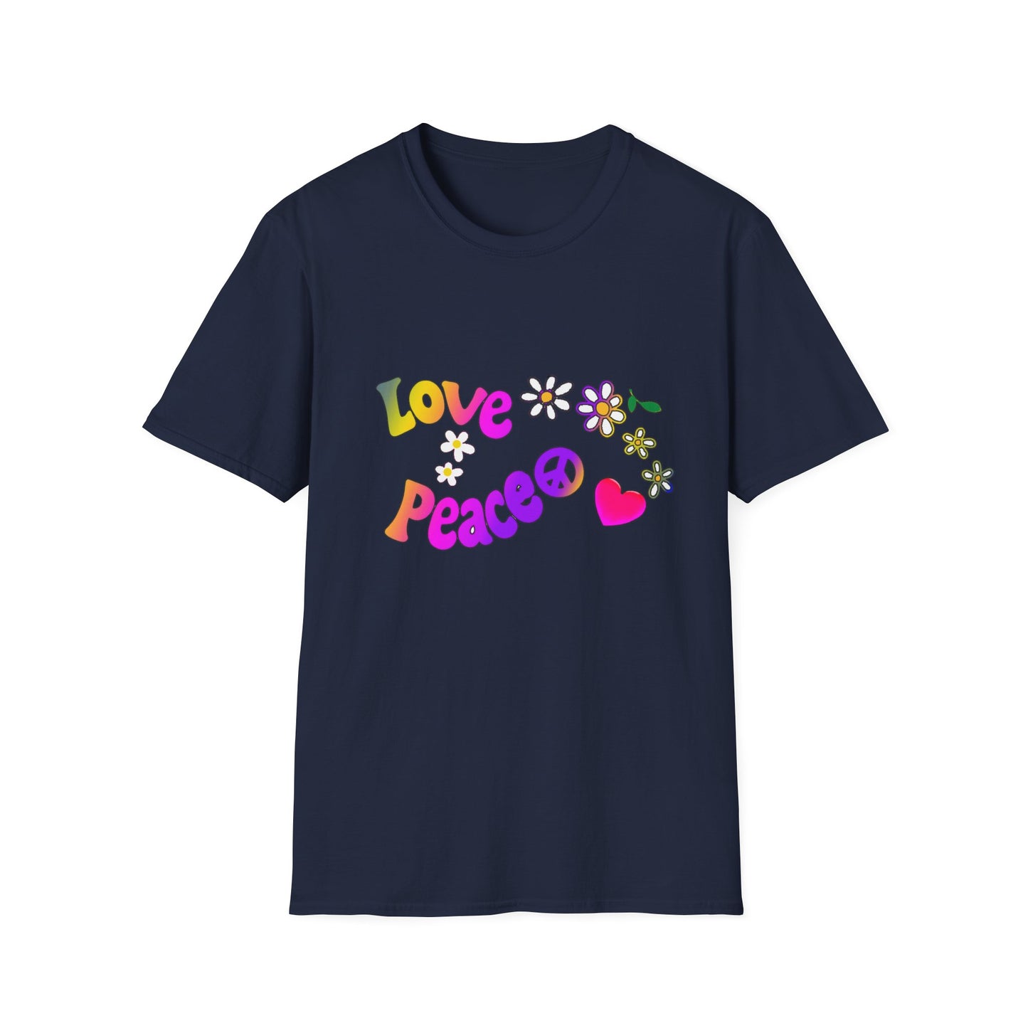Love and Peace Unisex Softstyle T-Shirt