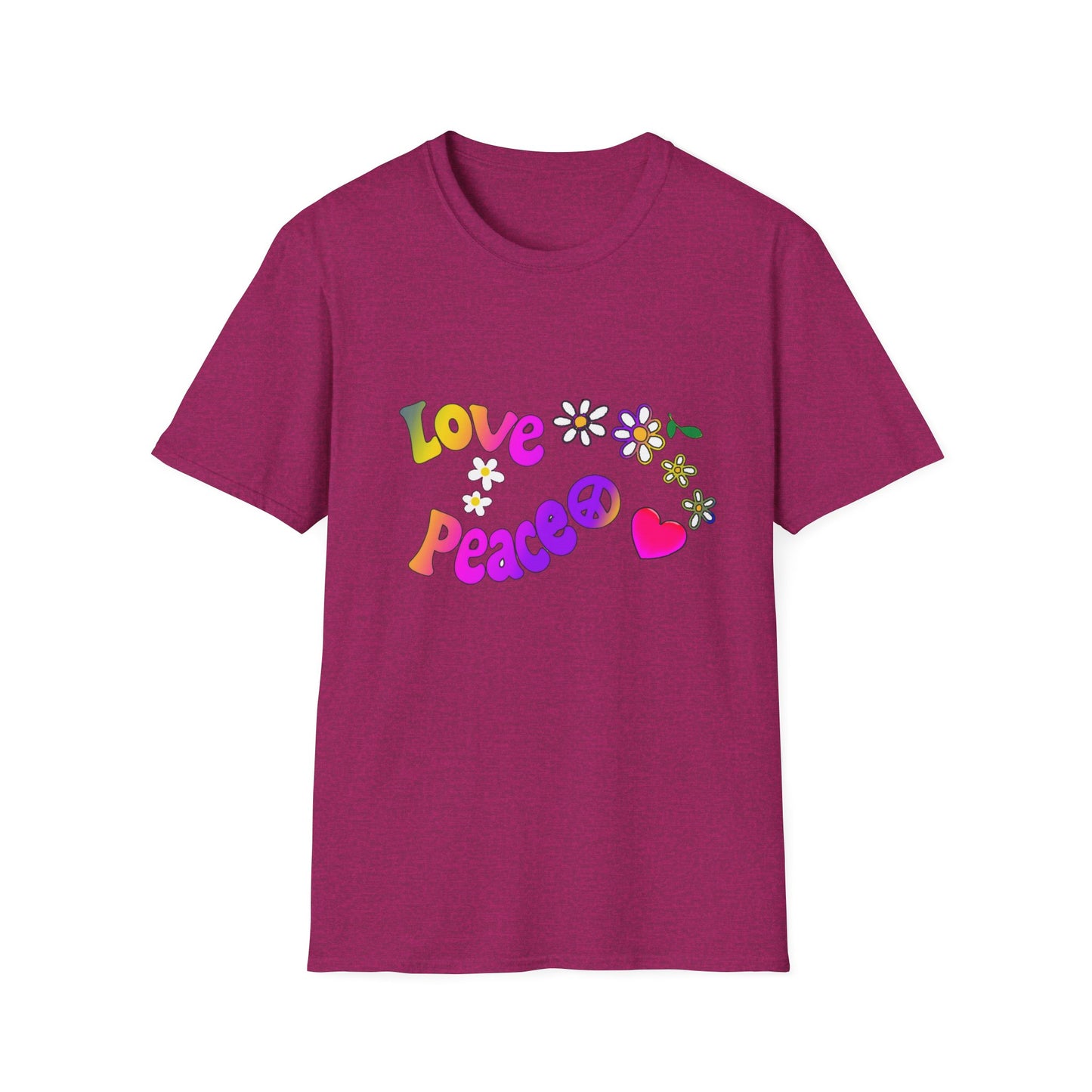 Love and Peace Unisex Softstyle T-Shirt