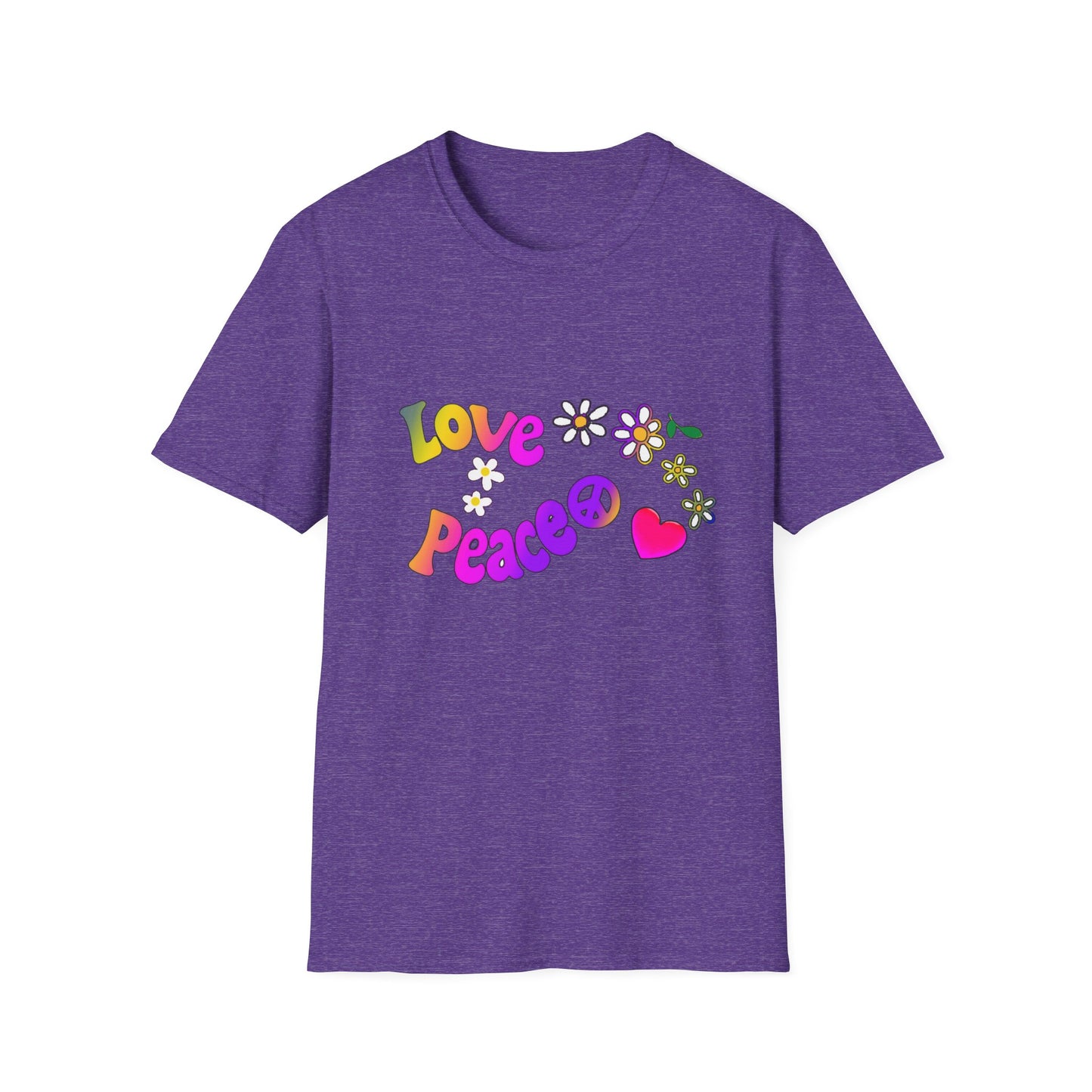 Love and Peace Unisex Softstyle T-Shirt