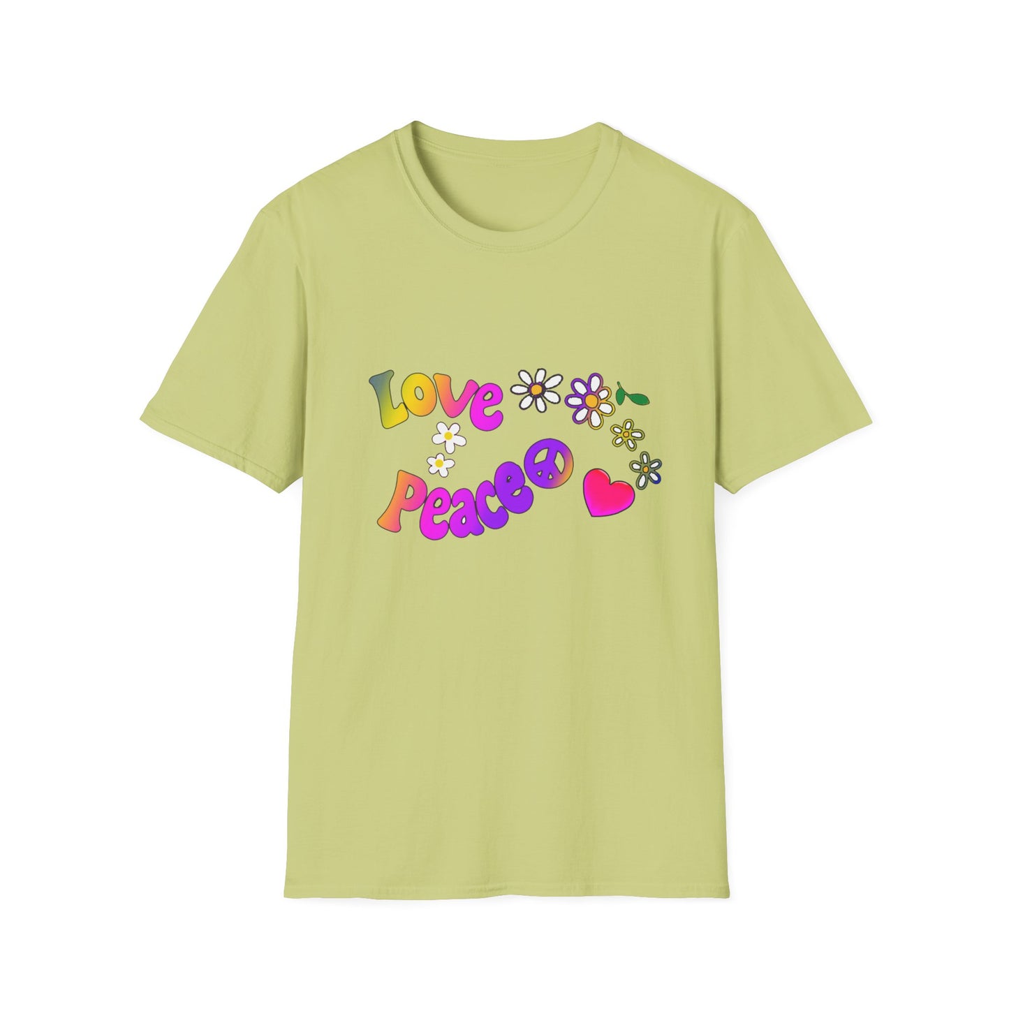 Love and Peace Unisex Softstyle T-Shirt