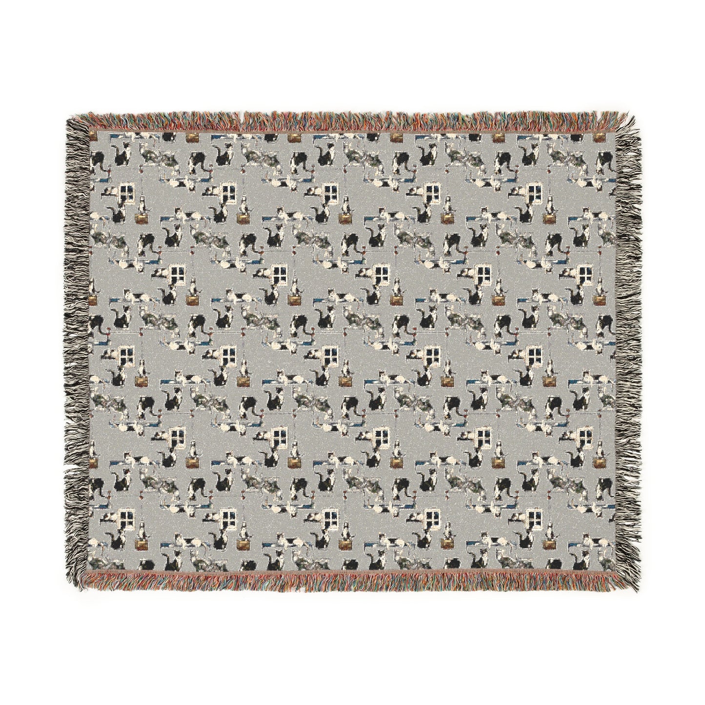 Katz Kaperz Collage Woven Blanket