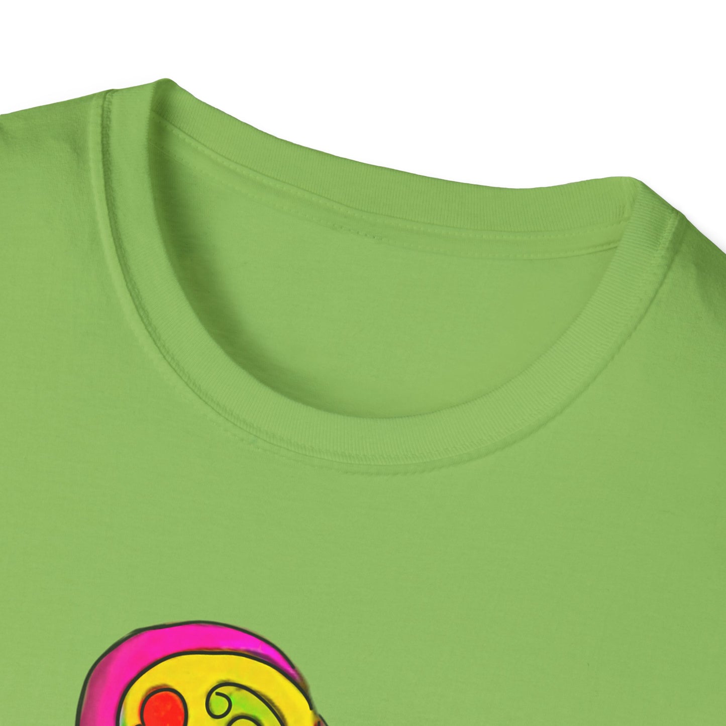 Groovy Love & Peace Unisex Softstyle T-Shirt