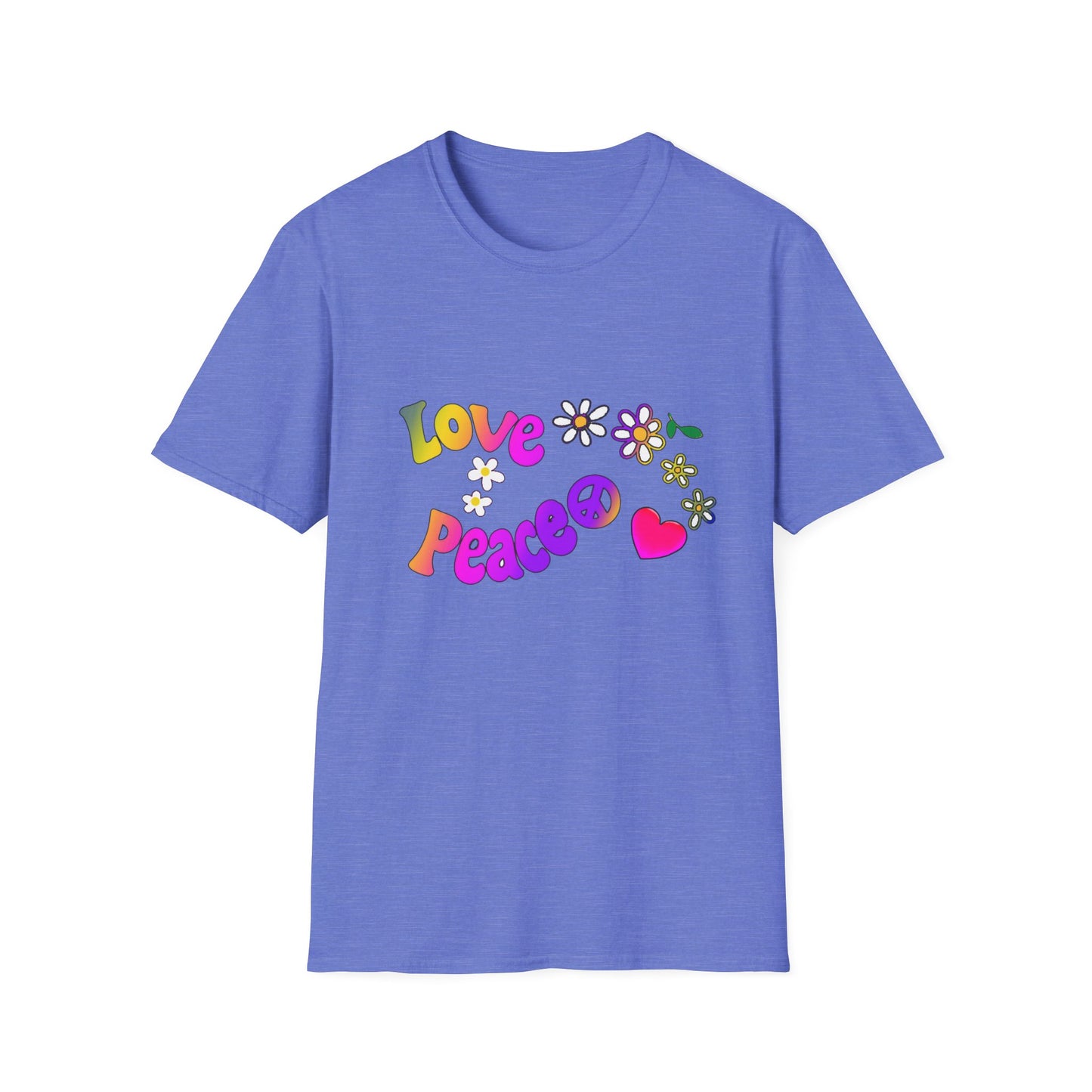 Love and Peace Unisex Softstyle T-Shirt