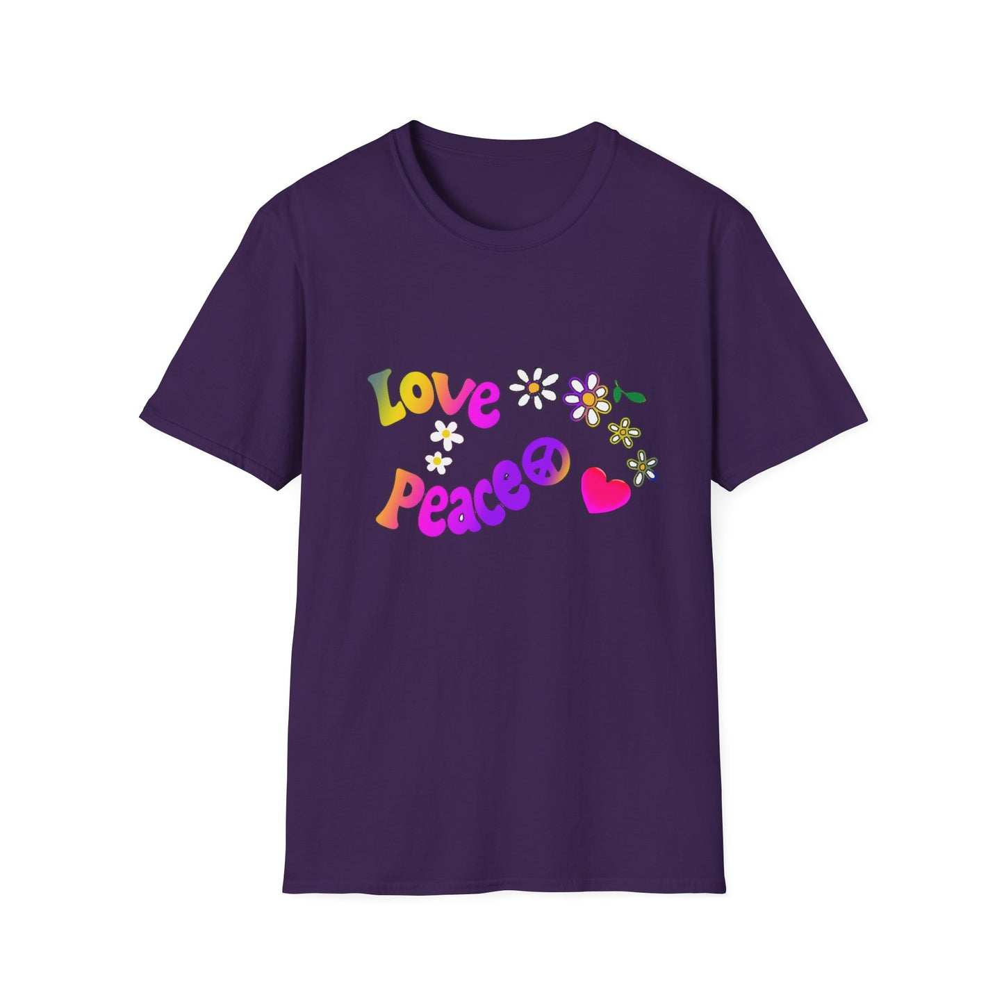 Love and Peace Unisex Softstyle T-Shirt