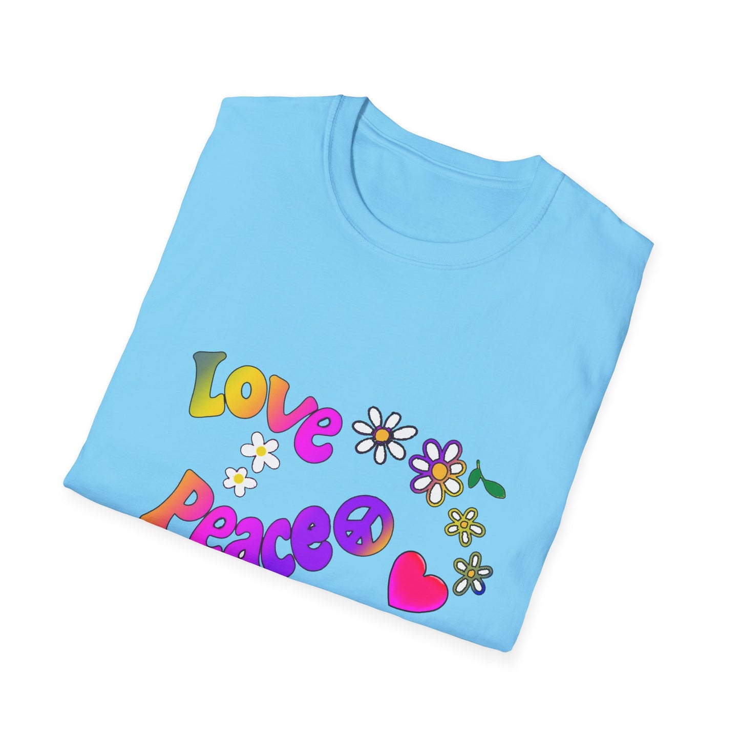 Love and Peace Unisex Softstyle T-Shirt