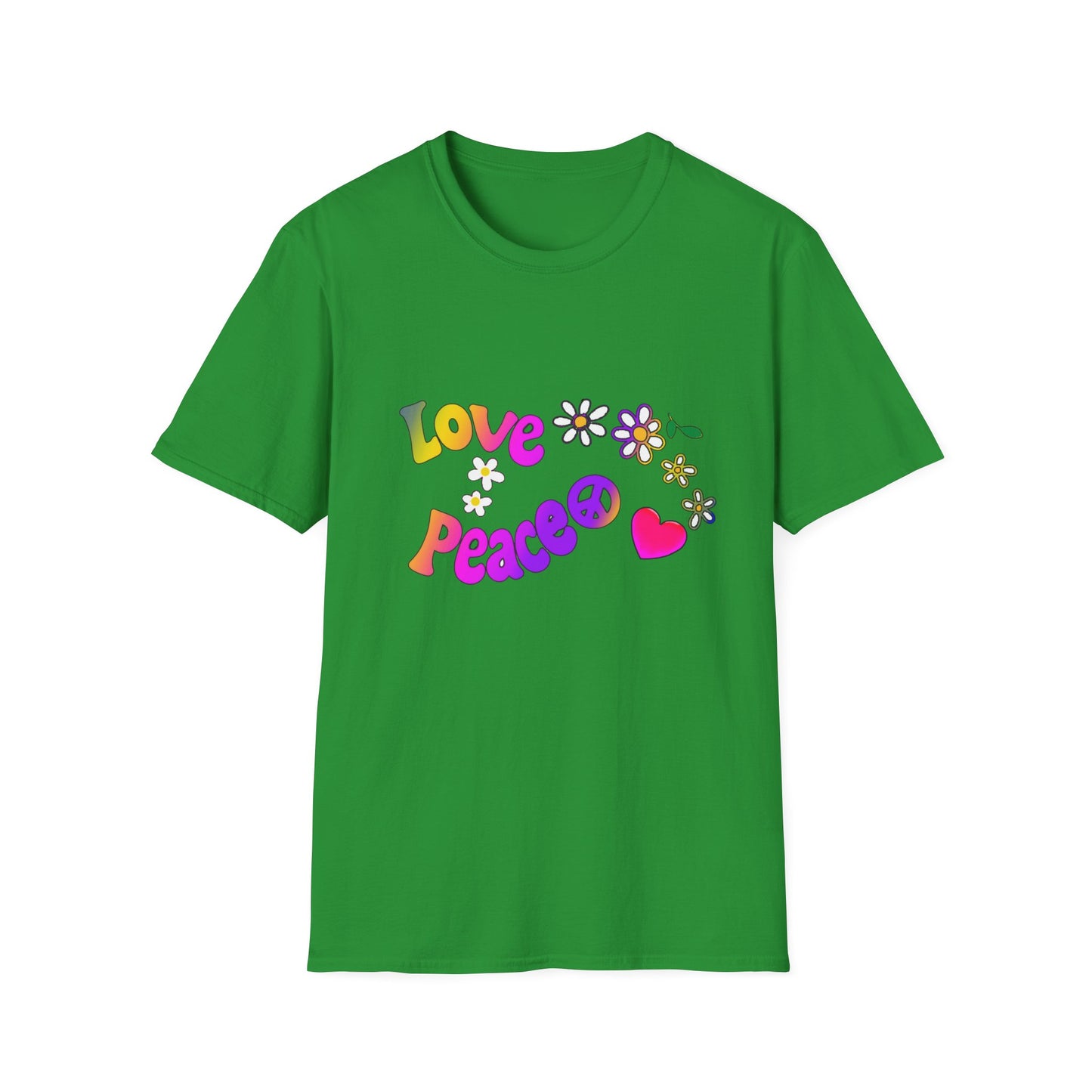 Love and Peace Unisex Softstyle T-Shirt