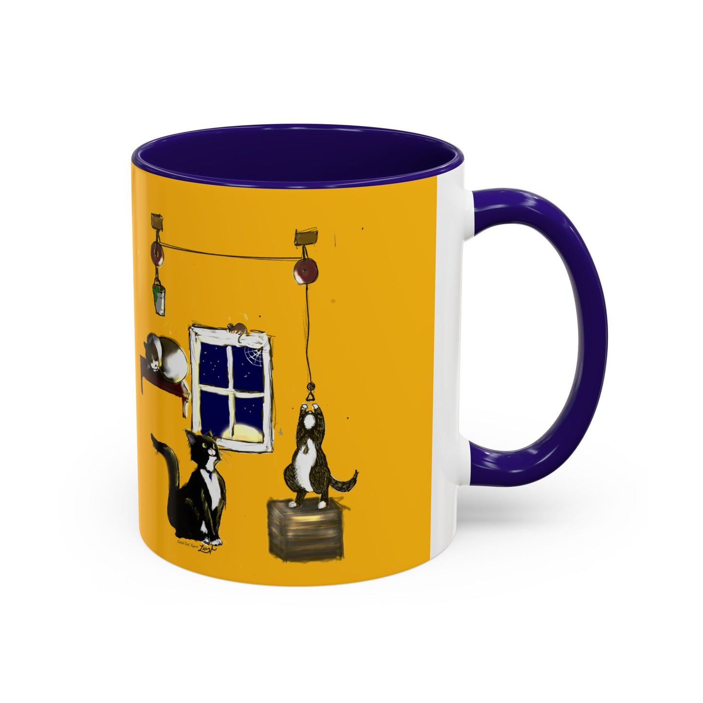 Kostial Katz Colorful Mugs (11oz, 15oz)
