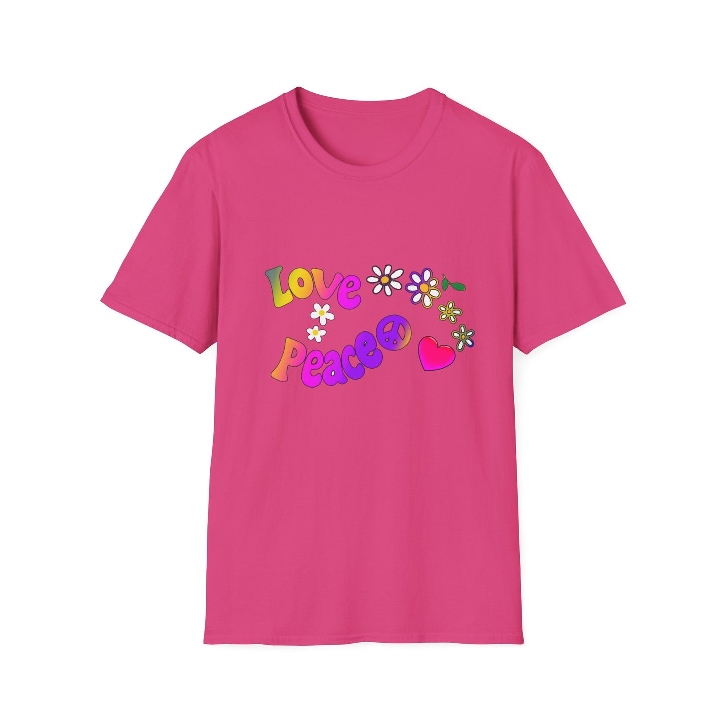 Love and Peace Unisex Softstyle T-Shirt