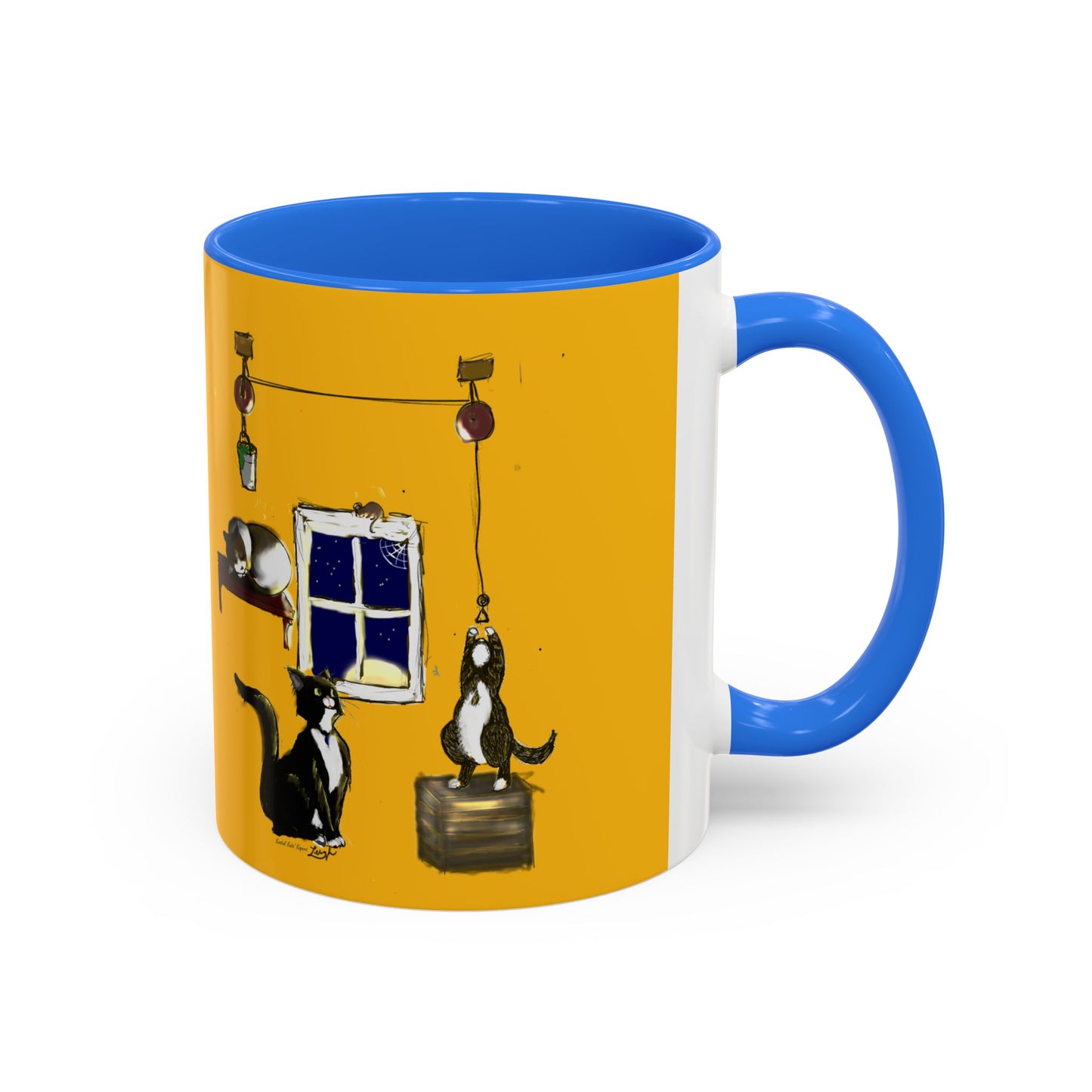 Kostial Katz Colorful Mugs (11oz, 15oz)
