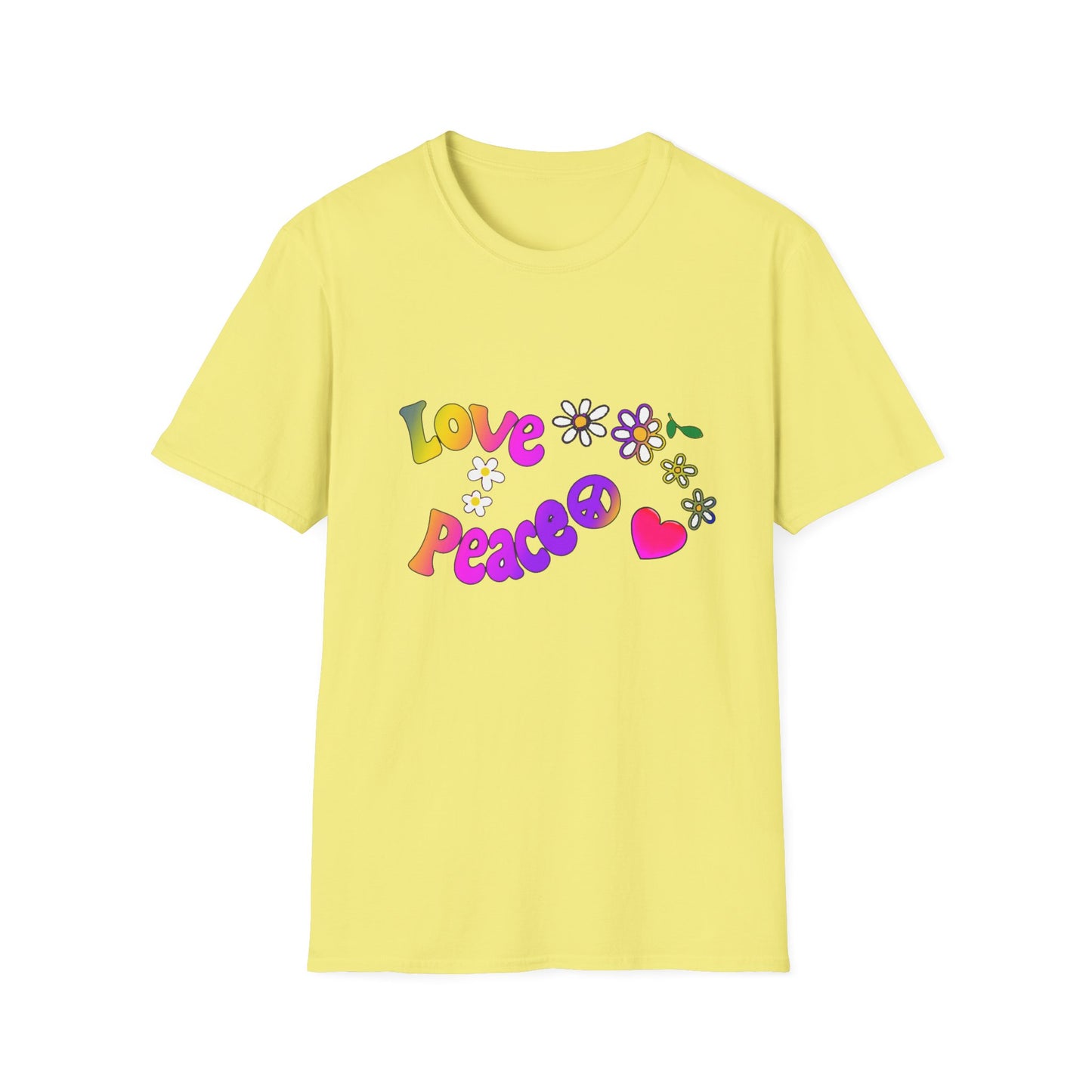 Love and Peace Unisex Softstyle T-Shirt