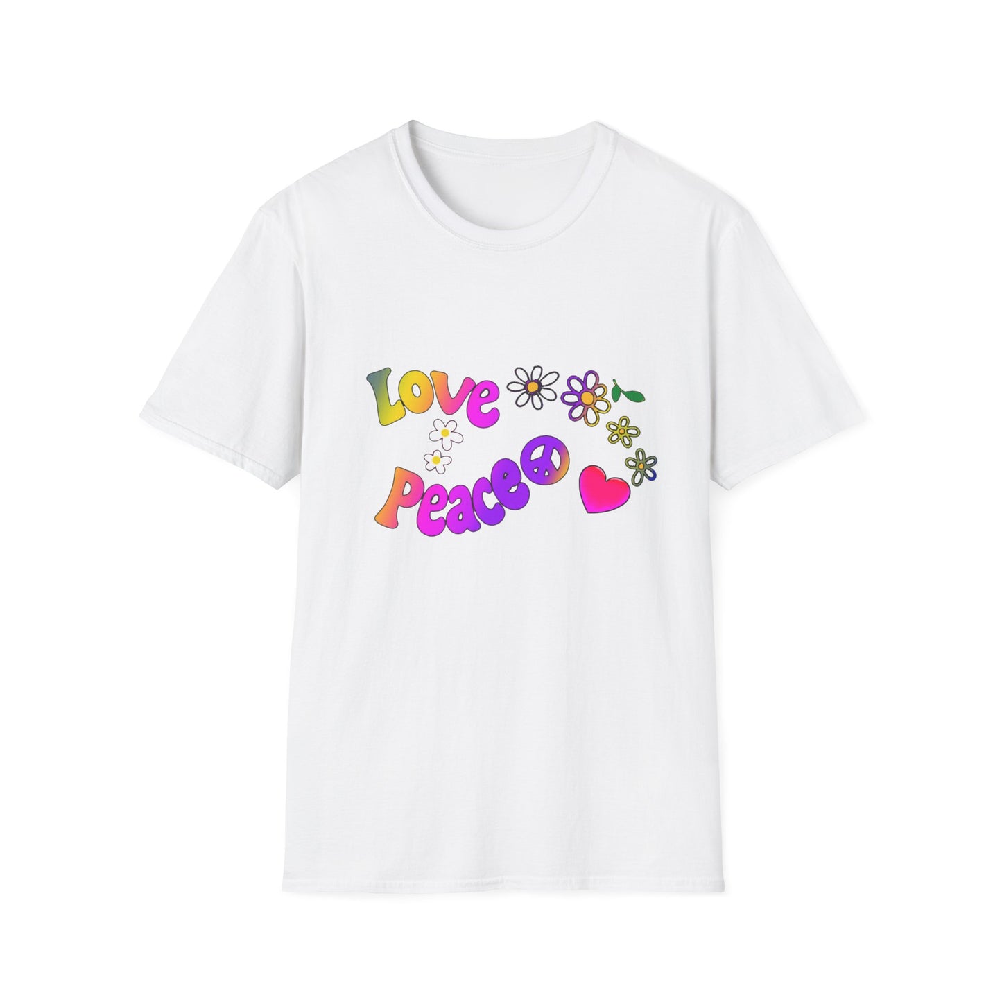 Love and Peace Unisex Softstyle T-Shirt