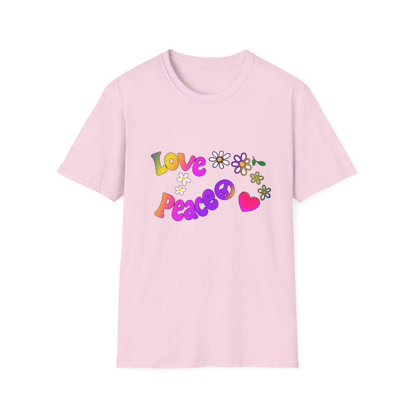 Love and Peace Unisex Softstyle T-Shirt