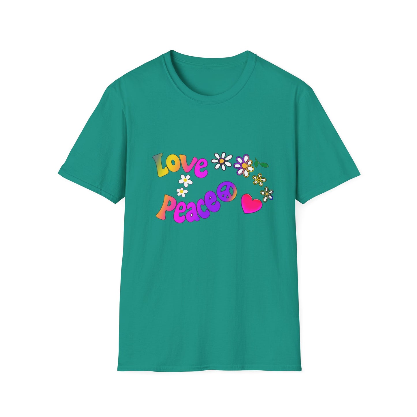 Love and Peace Unisex Softstyle T-Shirt
