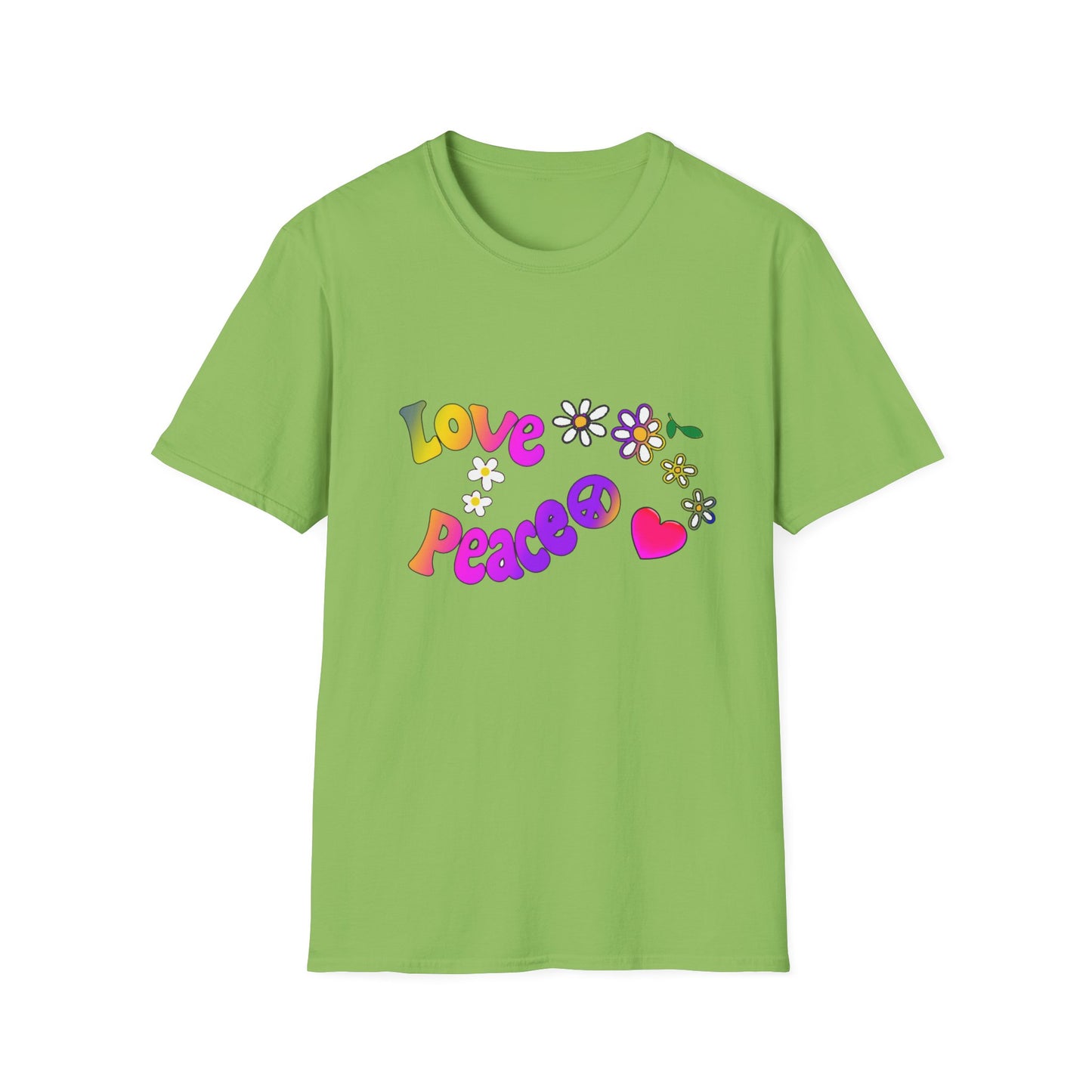 Love and Peace Unisex Softstyle T-Shirt