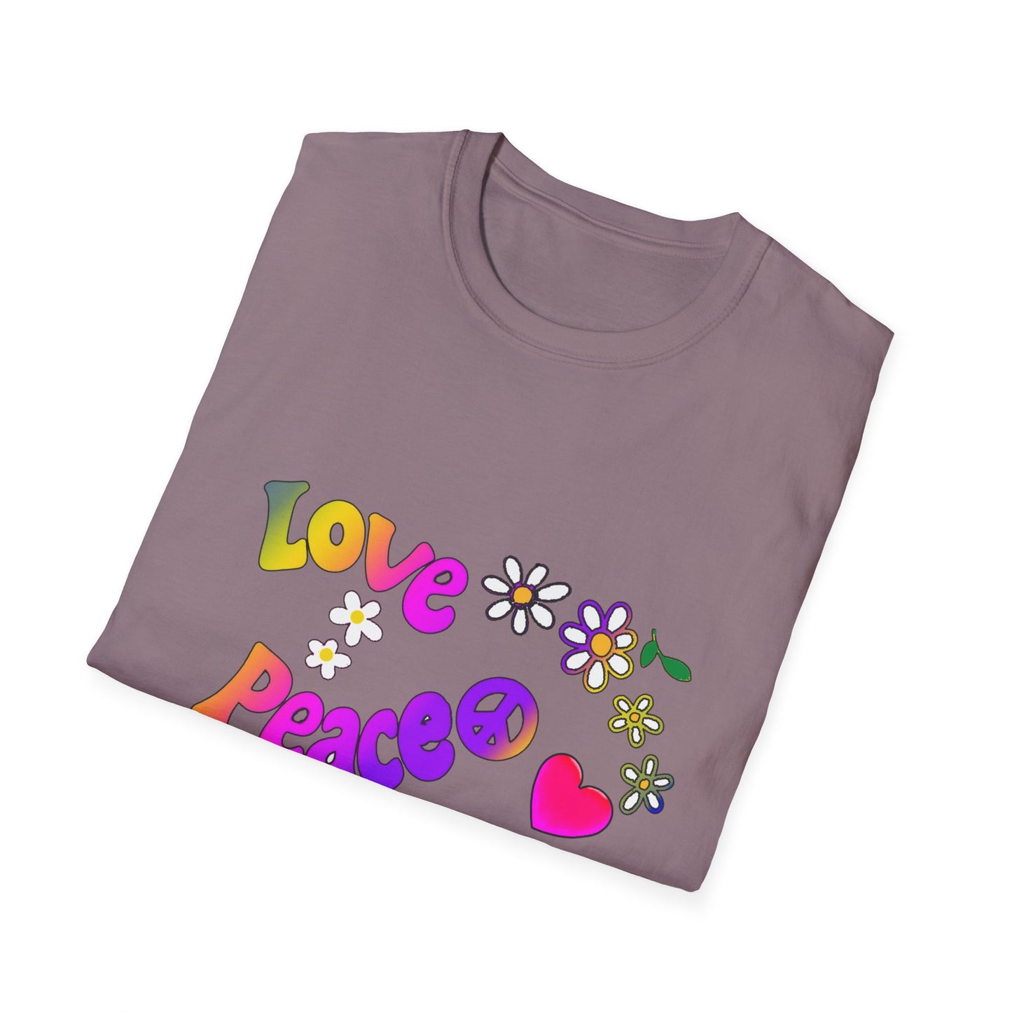 Love and Peace Unisex Softstyle T-Shirt