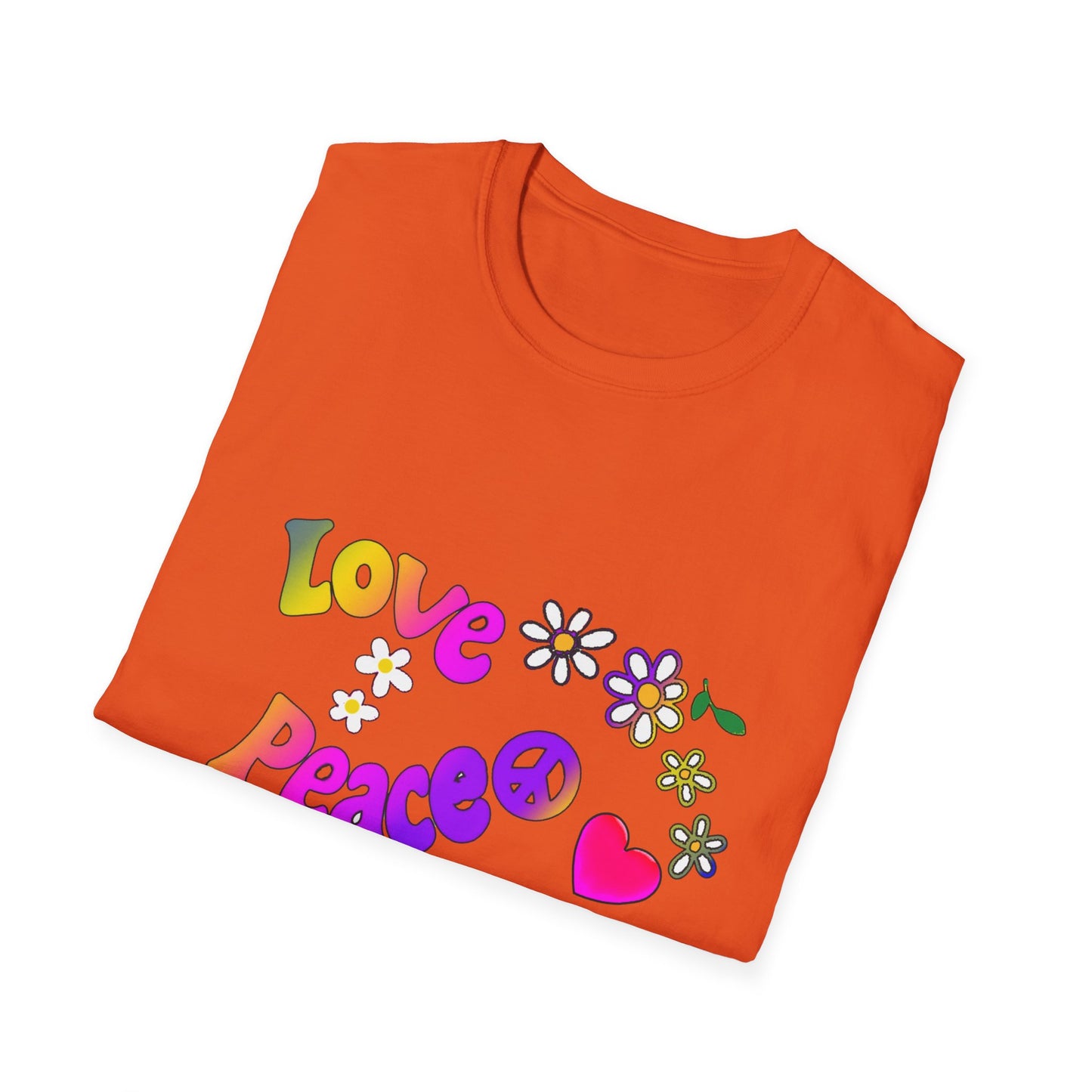 Love and Peace Unisex Softstyle T-Shirt