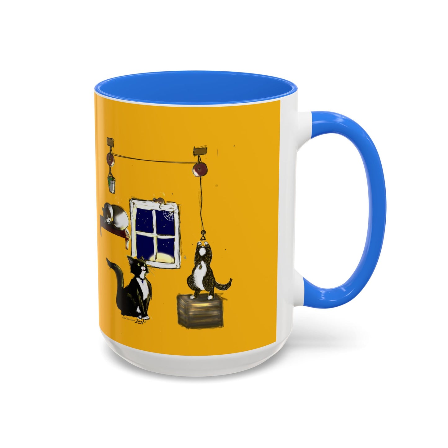 Kostial Katz Colorful Mugs (11oz, 15oz)