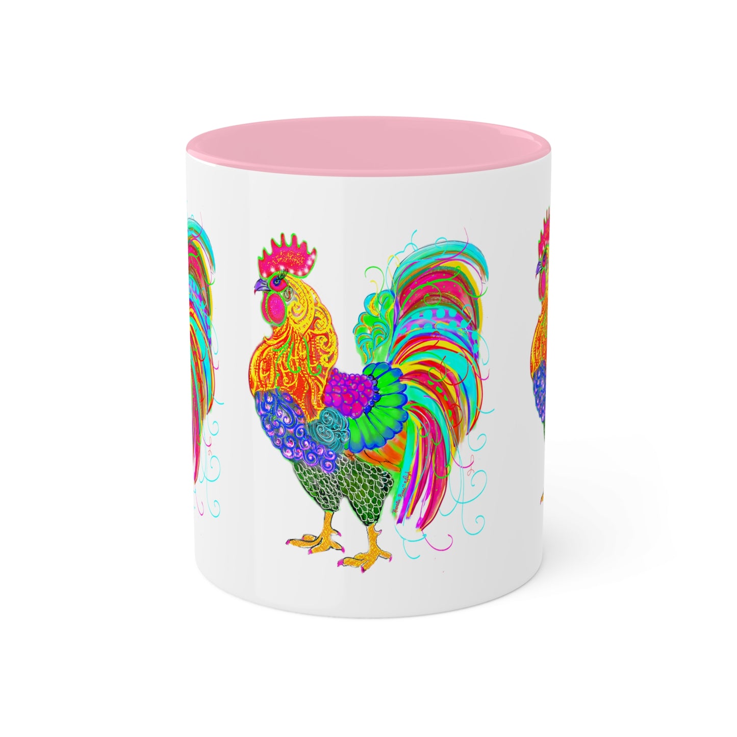 Rooster's Ruse - Colorful Mugs, 11oz
