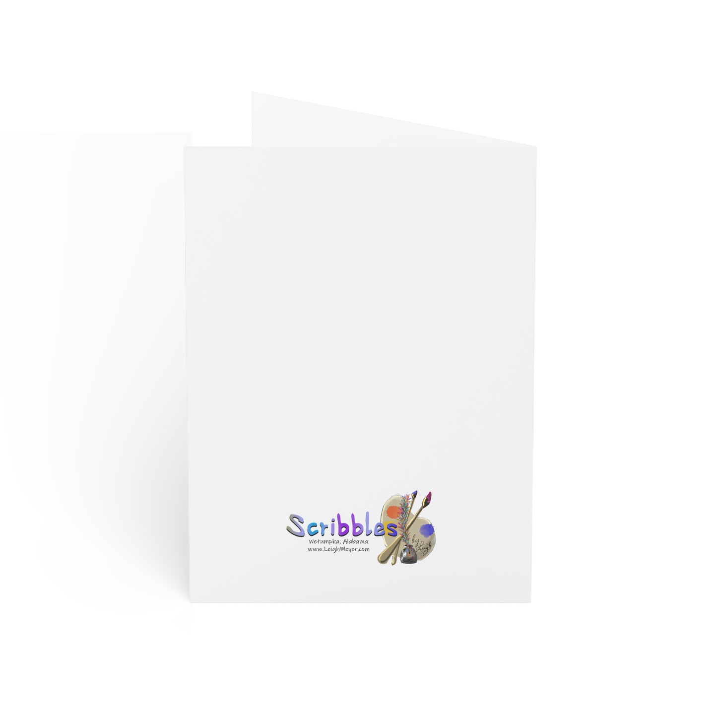 I Surrender - white - Spiritual Greeting Cards – Inspirational Cards for All Occasions, Encouragement, Love, Thank You, Sympathy, 1-50 Packs
